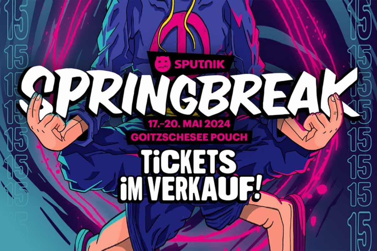 SPUTNIK SPRING BREAK 2024 - Der Vorverkauf ist gestartet! 15 Jubiläum ab 17 bis 20 Mai 2024